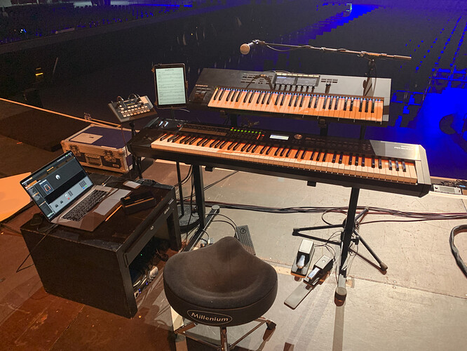 keys rig: player's perspective