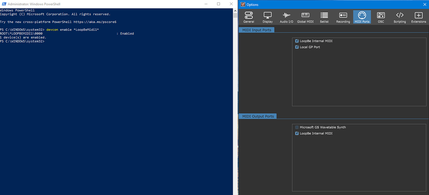 Loop MIDI ports not automatically discovered on Windows - General ...