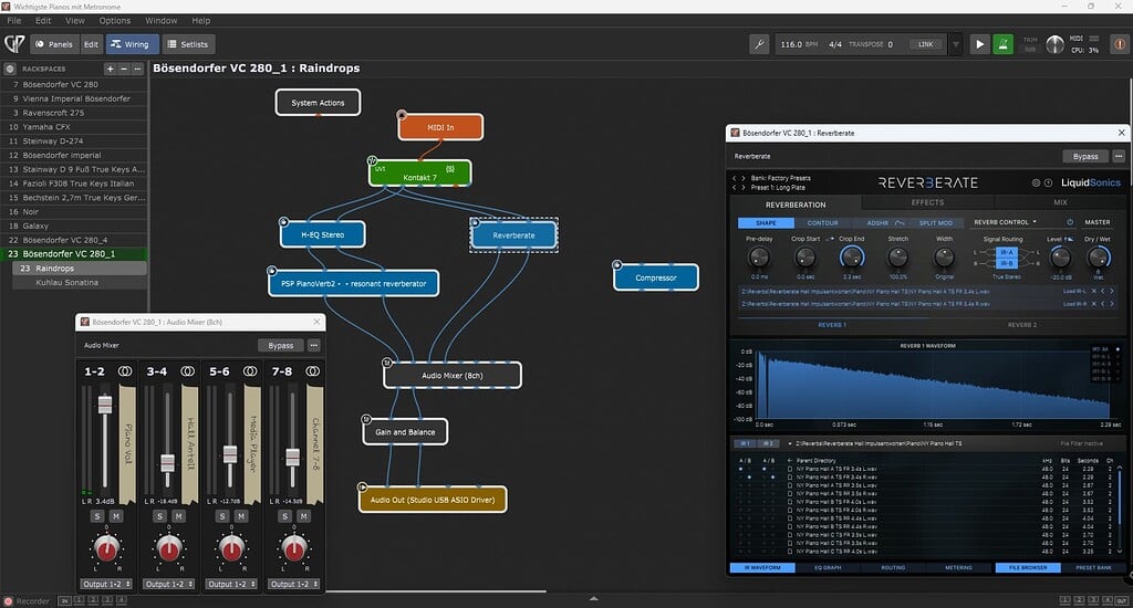 Order of EQ, reverb and compressor Plugins Gig Performer Community