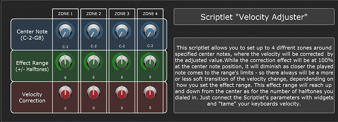 scriptlet velocity adjuster