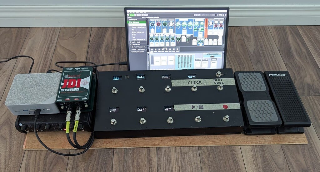 Custom MIDI foot controller using an ESP32 - Hardware - Gig Performer ...