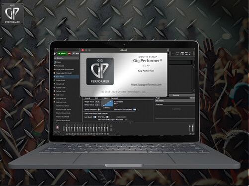 GigPerformer5.0.40 update v2