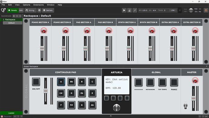 Current panel design