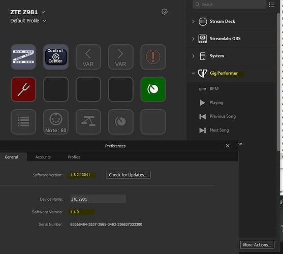 GP4 SD software vers