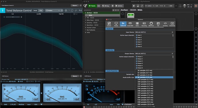 Gig-Performer-Latency