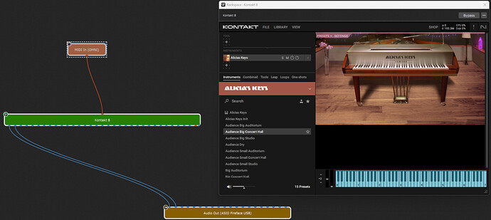 Connecting Kontakt in GP
