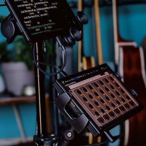Tablet and LGO Synced with USB C ( MIDI over USB)