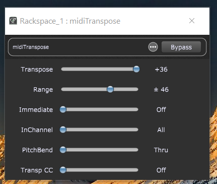 Midi Transpose