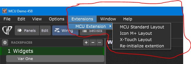 MCU extension